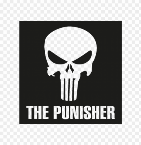 the puniher vector logo download free Transparent PNG Isolated Graphic Design