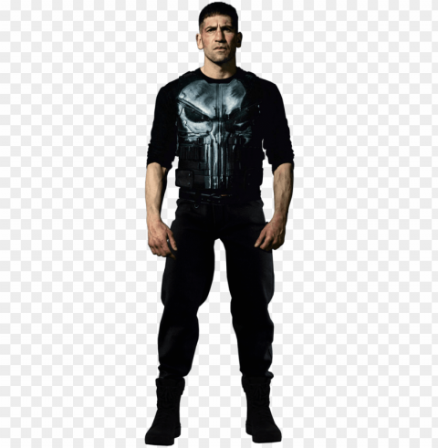 the punisher netflix library library - mcu punisher Isolated Artwork on Transparent Background PNG