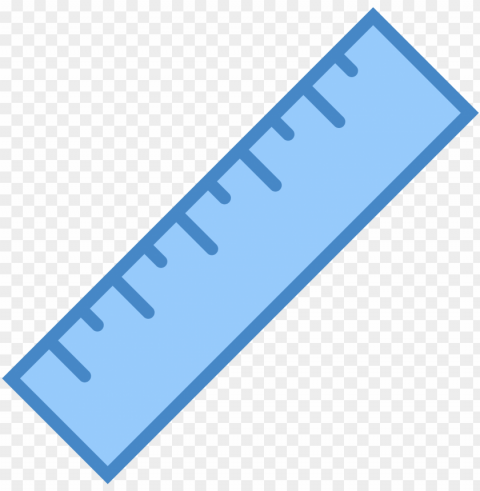 the ruler icon is a rectangular shape icon with lines - icon PNG clip art transparent background