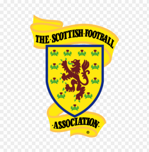 the scottish football association old vector logo PNG files with no backdrop pack
