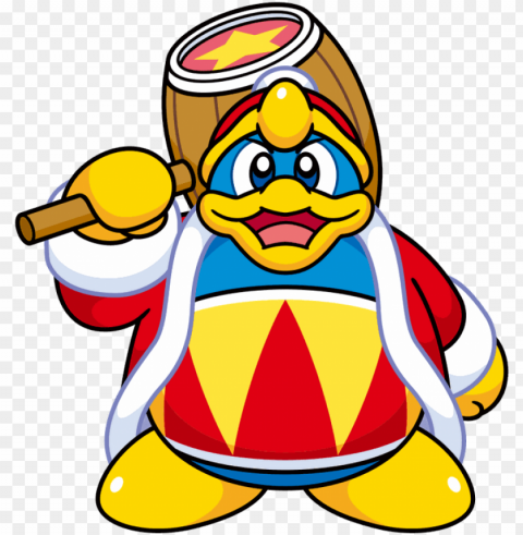the self-proclaimed king of dream land king dedede - king dedede play nintendo HighResolution Isolated PNG with Transparency