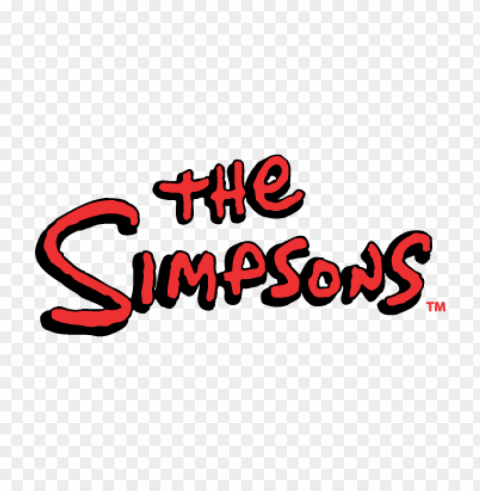 the simpsons eps vector logo Transparent PNG images free download