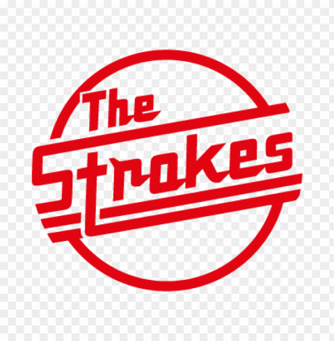 the strokes eps vector logo free download PNG Image Isolated with HighQuality Clarity