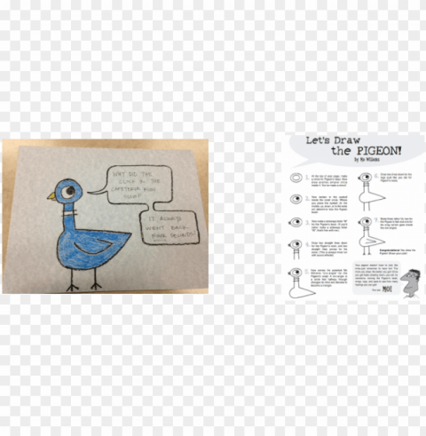 the students will be able to draw pigeon and arrange - mo willems PNG files with transparent canvas collection