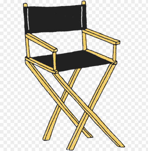 the theater director is the visionary for a production - chair PNG Graphic with Isolated Transparency