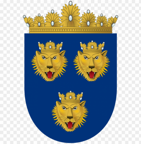 the three crowned lions - dalmatia coat of arms PNG with clear transparency