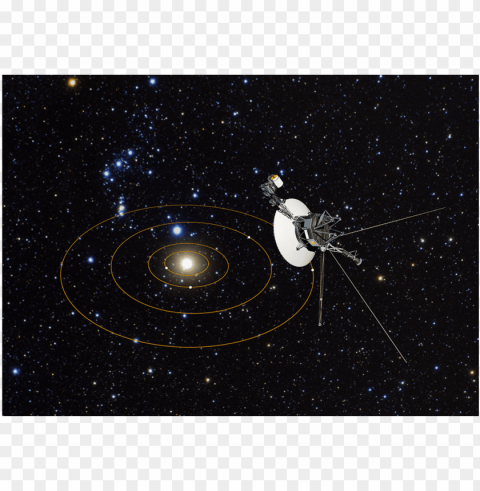 the twin voyager spacecraft are now making their way - space probe Clear PNG graphics