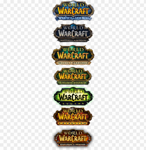 the two expansions with blue logos are wrath of the - world of warcraft comeback meme PNG images without restrictions