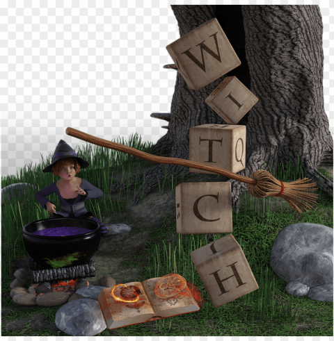 the witch halloween conjure boiler broom - bruja significado PNG for use