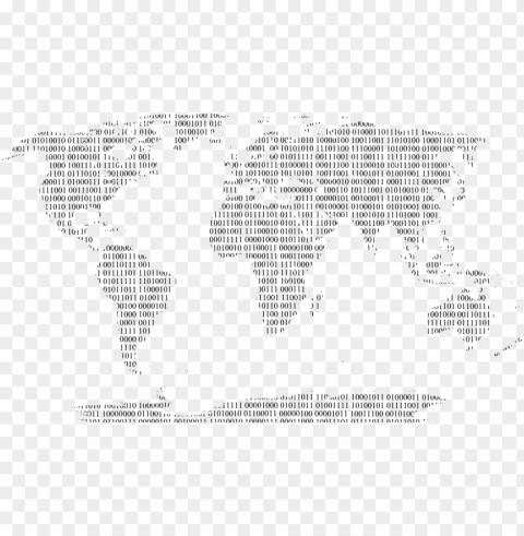 the world map from a code free - world map digital Transparent PNG Isolated Item