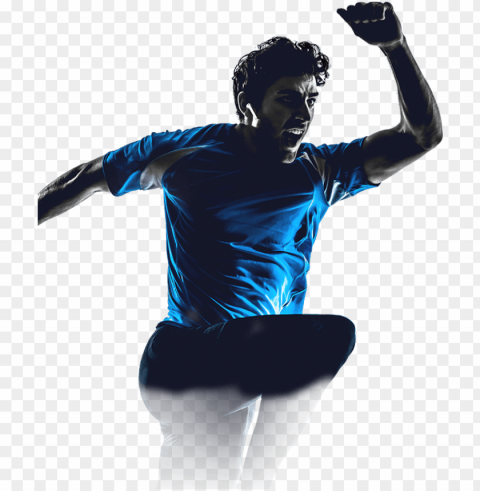 the world's largest running group - running man PNG Isolated Subject on Transparent Background