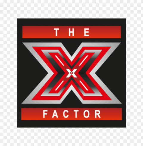 the x factor vector logo free PNG with Isolated Object and Transparency