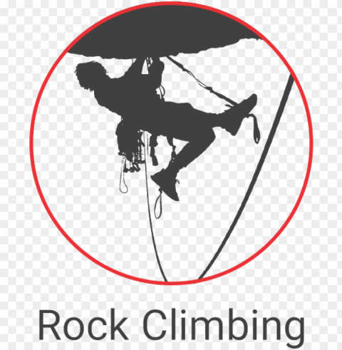 there are lots of walls for doing this kind of activity - rock climbing mountain climbing vinyl wall art black PNG for web design