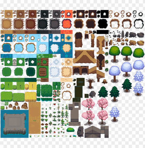there was already a default tile sheet with most of - tile atlas PNG graphics