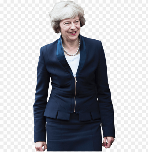 theresa may british prime minister background - theresa may no background Transparent PNG Isolated Graphic Element