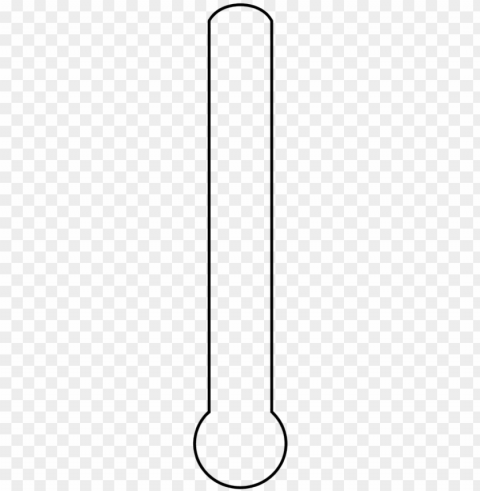 Thermometer Outline - Clipart Library - Pietcard PNG Images Without Restrictions