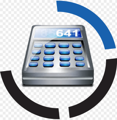 these codes are generated from a calculator - calculator Isolated Icon on Transparent Background PNG