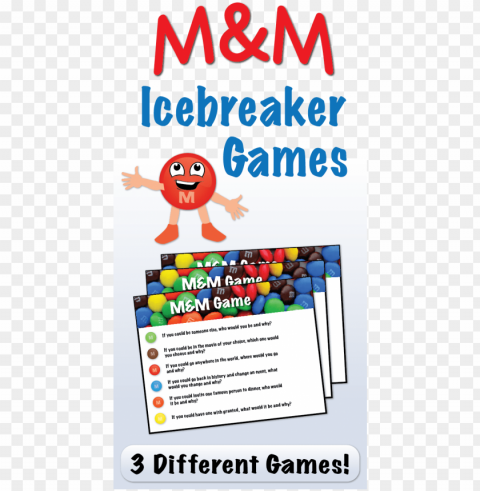 these three m&m icebreaker games are a great way to - health PNG transparent elements complete package