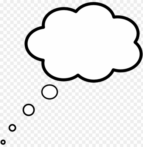 thinking cloud Transparent PNG images database