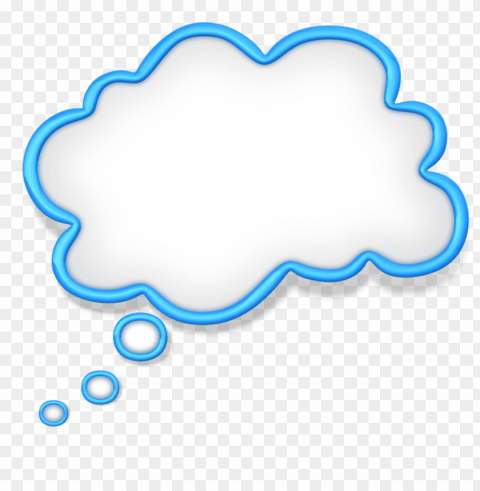 Thinking Cloud PNG Graphics For Free