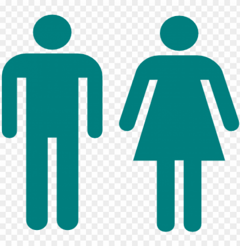 this free clipart design of blue man and woman - man and woman stick figure Transparent PNG Isolated Object with Detail