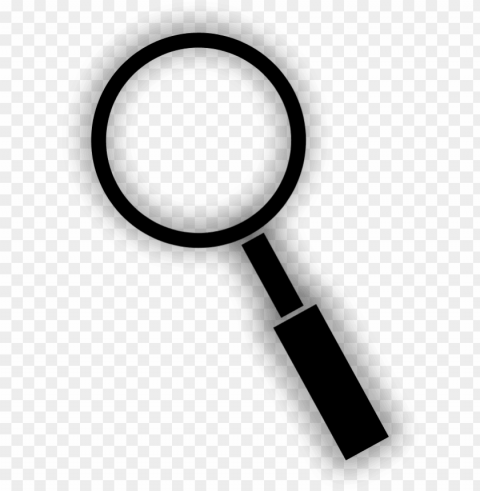this free clipart design of magnifying glass PNG with isolated background