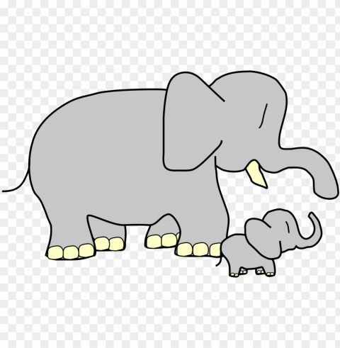 this free icons design of baby elephant Transparent PNG images for printing