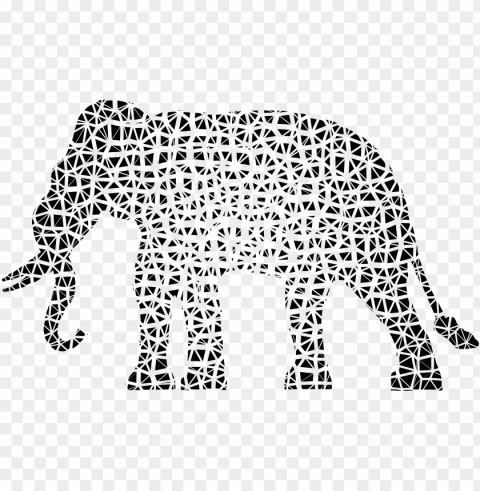 this free icons design of elephant silhouette flying Transparent PNG Artwork with Isolated Subject