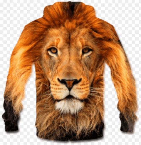 This Free Icons Design Of T-shirt Lion Transparent Background Isolated PNG Item