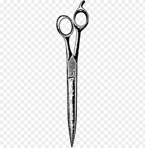 this free icons design of barber's scissors ClearCut Background PNG Isolated Item