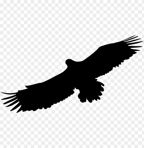 this free icons design of eagle 8 silhouette Transparent Background Isolated PNG Art
