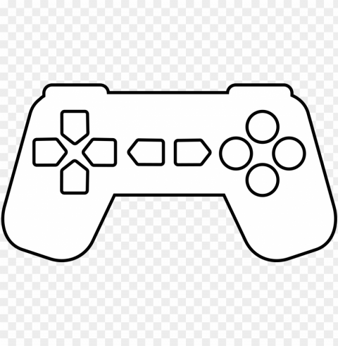 this free icons design of game controller outline PNG images alpha transparency