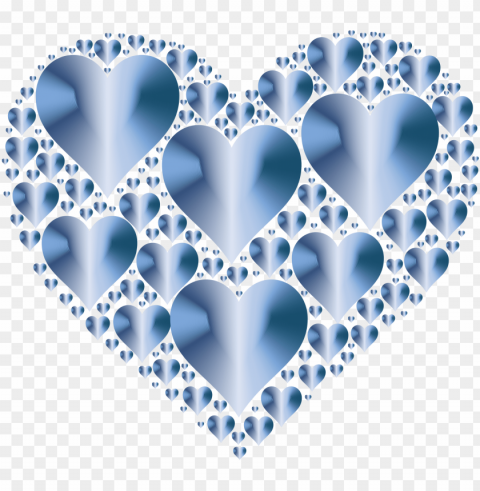 this free icons design of hearts in heart rejuvenated Isolated PNG Graphic with Transparency