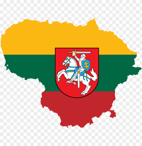 this free icons design of lithuania map flag with PNG for overlays