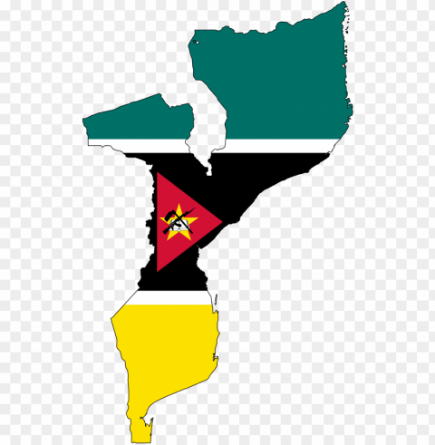 this free icons design of mozambique flag map with - mozambique flag and ma Transparent PNG graphics library