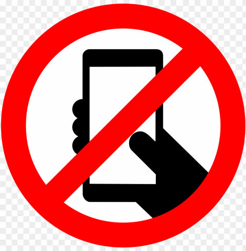 this free icons design of no cellphone allowed PNG for presentations