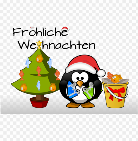 this free icons design of penguin xmas card - weihnachtskarte clipart Transparent graphics PNG