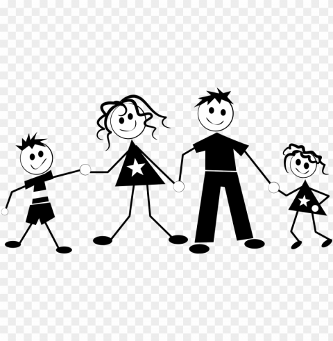 this free icons design of stick figure family 3 PNG transparent artwork