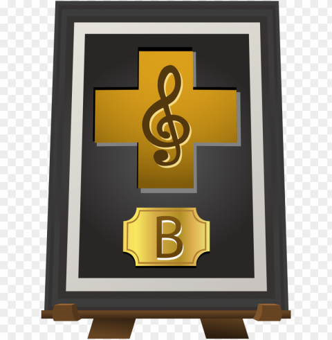 this free icons design of trophy music b brow PNG graphics with clear alpha channel selection