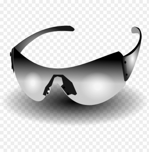 this freedesign of grey sunglasses PNG Graphic Isolated on Clear Background Detail