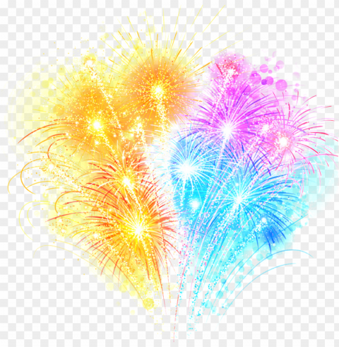 this graphics is color fireworks effect picture - juegos pirotecnicos hd Transparent Background PNG Isolated Icon