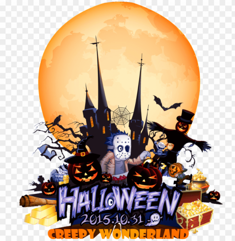 this graphics is happy halloween transparent decorative - hallowee PNG with alpha channel