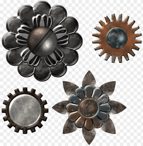 this graphics is metal flower about flowers creativity - flower with sorry Clear Background PNG Isolated Item