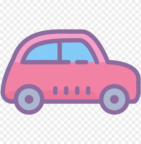 this icon is a part of a collection of fiat 500 flat - fiat 500 Isolated Graphic on Transparent PNG