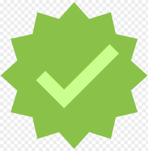 this icon is a single check mark located in the center - approved icon PNG format