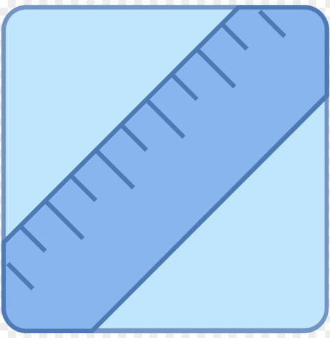 this icon is depicting a ruler tilted diagonally and - icon PNG graphics with clear alpha channel selection
