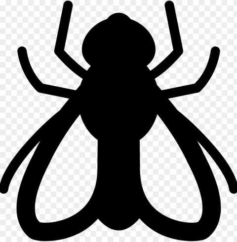 this is a drawing a fly - fly icon Transparent PNG Isolation of Item