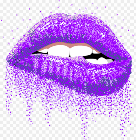 this is a fully customizable vector - glitter lips vector PNG Image with Clear Background Isolated