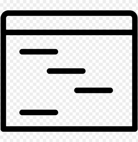 this is a picture of a paper with a space on top where - outline icon PNG files with alpha channel assortment