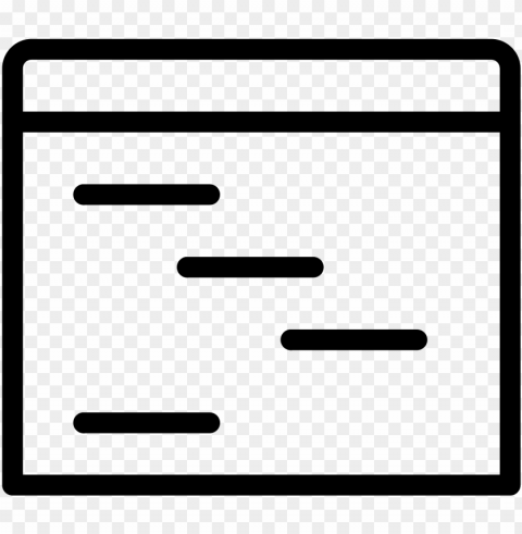 This Is A Picture Of A Paper With A Space On Top Where - Outline Icon PNG Files With Alpha Channel Assortment